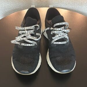 Nike Black and White Athletic Shoes